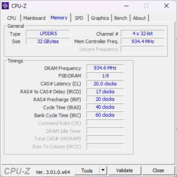 CPU-Z Memória