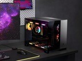 PC para jogos pré-construído Corsair Vengeance a5100 mostrado na mesa (Fonte da imagem: Corsair com edições)