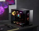 PC para jogos pré-construído Corsair Vengeance a5100 mostrado na mesa (Fonte da imagem: Corsair com edições)