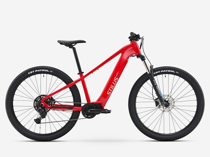 A mountain bike elétrica de cauda dura Decathlon Stilus Offroad+