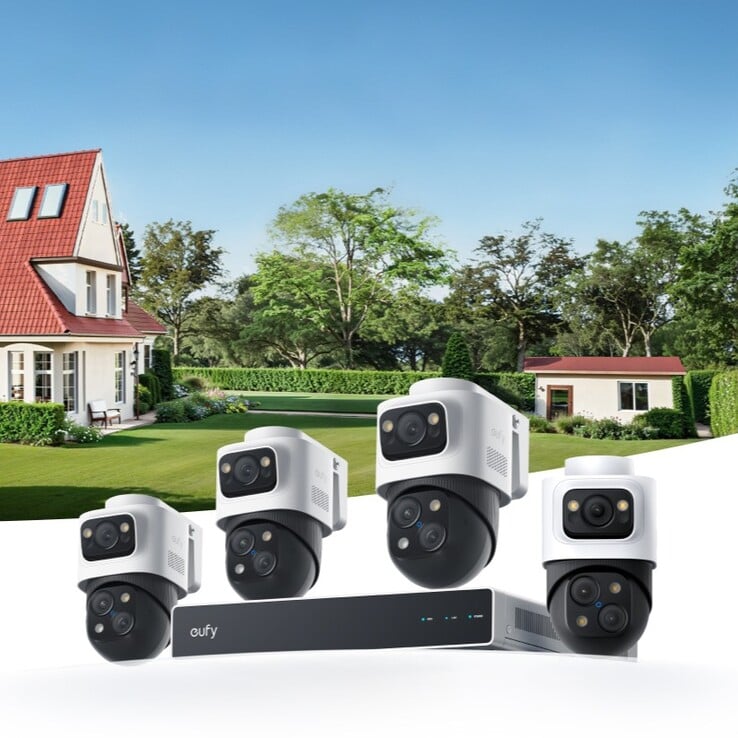 O kit do sistema de segurança eufy S4 Max NVR. (Fonte da imagem: eufy)