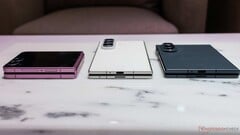A Samsung apresentou três novos smartphones dobráveis
