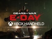 Logotipo do Xbox Handheld no banner de Gears of War: E-Day