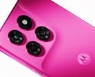 O Moto G47 mostrado aqui ganhará em breve um modelo irmão com uma bateria maior.