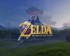 Banner do remake de Zelda: Ocarina of Time exibido