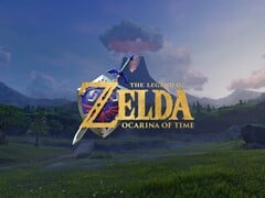 Banner do remake de Zelda: Ocarina of Time exibido