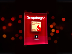 Na foto, uma imagem estilizada do chip Qualcomm Snapdragon Wear Elite em um fundo escuro.