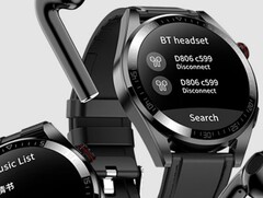 O Vwar Stratos 2 Pro smartwatch tem recursos de chamadas Bluetooth e reprodução de música. (Fonte de imagem: Vwar)