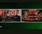 Uma captura de tela do podcast do Xbox mostrando a arte da capa de Gears of War junto com o logotipo do PS5