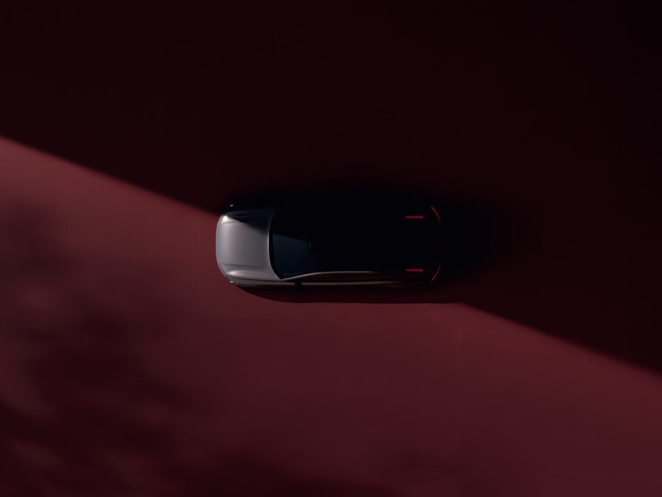 Vista aérea do novo salão de luxo Volvo ES90. (Fonte da imagem: Volvo)