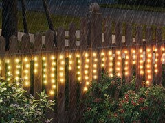 O Icicle Lights (foto) e o Christmas String Lights 2 da Govee têm novas embalagens. (Fonte da imagem: Govee)