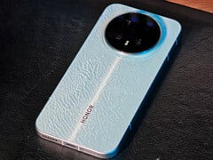 A série Magic 8 está prevista para ser lançada em outubro de 2025. Na foto: a parte traseira do telefone não-Pro. (Fonte da imagem: Honor)