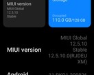 MIUI 12.5.10 sobre detalhes do Xiaomi Mi 10T Pro, atualização disponível em meados de dezembro de 2021 (Fonte: Própria)