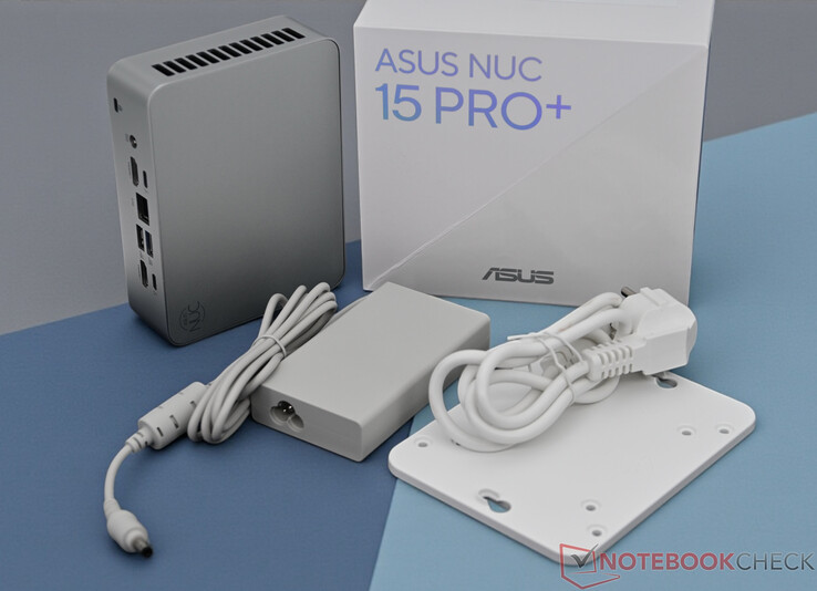 Escopo de entrega do Asus NUC 15 Pro+