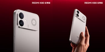 Design da parte traseira do Redmi K90 Ultra