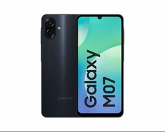O Samsung Galaxy M07 apresenta um SoC MediaTek Helio G99 (Fonte da imagem: Samsung)