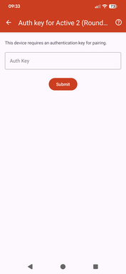 Mas ele precisa de um token de autenticação