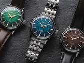 Os modelos Seiko Presage Cocktail Time HCB001J1, HCB002J1 e HCB003J1.
