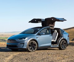 O utilitário esportivo elétrico Tesla Model X (Fonte da imagem: Tesla)