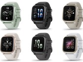 A série Garmin Venu Sq 2 deverá ser lançada oficialmente em breve. (Fonte da imagem: Garmin via Fitness Tracker Test)