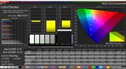 Verificador de cores - Wide Gamunt vs DCI P3