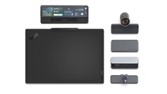 O ThinkPad X14 com os acessórios Magic Bay.