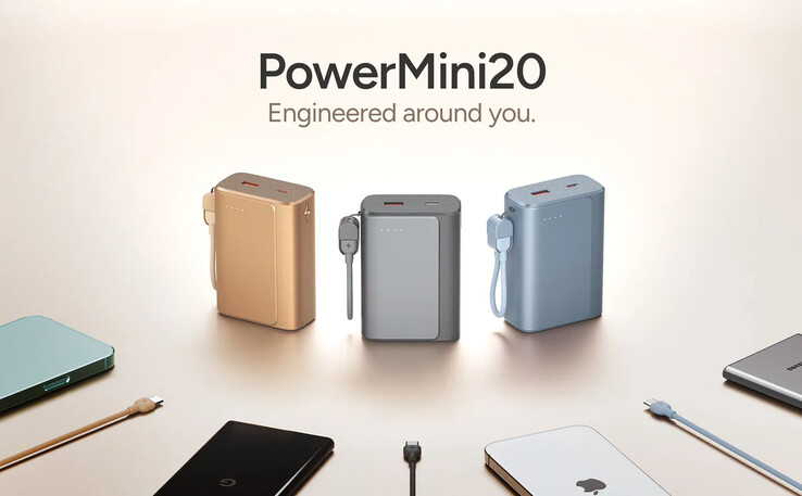 O banco de energia Ambrane PowerMini20. (Fonte da imagem: Ambrane)