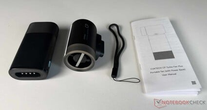O que está incluído no Cuktech CP Turbo Fan Plus