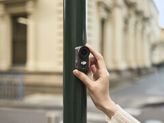 O Osmo Nano custa 279 euros na UE. Na foto: uma imagem promocional da câmera de ação. (Fonte da imagem: DJI)