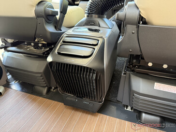 EcoFlow Wave 3 no motorhome. (Fonte da imagem: Marcus Schwarten / Notebookcheck)