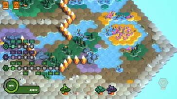 Na imagem: uma captura de tela da jogabilidade de Growth.