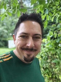 Selfie no Poco X8 Pro Max (modo retrato)