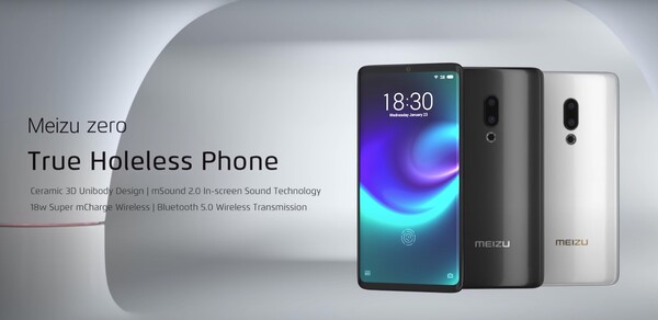 O Meizu Zero era mais ou menos um smartphone conceitual, pois nunca foi produzido em massa. (Fonte da imagem: Meizu)