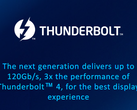 A próxima geração de Thunderbolt promete até 80 Gbps de transferência de dados e até 120 Gbps para displays. (Imagem via Intel)