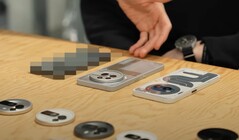 Um Nothing Phone (3) desfocado sentado ao lado do Nothing Phone (3a) Pro. (Fonte da imagem: Nothing)