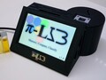 O projeto kickstarter π-LAB transforma uma torta Raspberry em um laboratório portátil que pode medir e analisar líquidos (Imagem: Kickstarter)