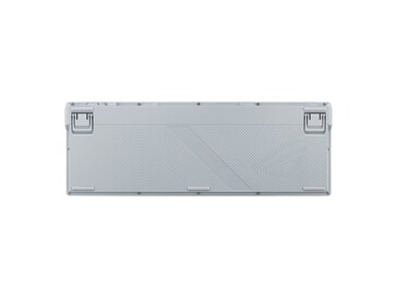 A parte de trás do teclado ROG Azoth 96 HE. (Fonte da imagem: Asus)