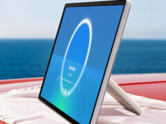 A Smart TV 2025 The Movingstyle da Samsung (na foto) chegou à Coreia. (Fonte da imagem: Samsung, editado)