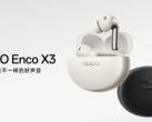 Os fones de ouvido sem fio OPPO Enco X3. (Fonte da imagem: OPPO)
