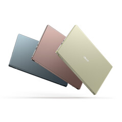 Acer Swift X - Opções de cores. (Fonte de imagem: Acer)