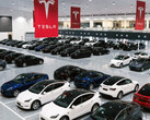 O centro de entrega em Fremont (imagem: Tesla)