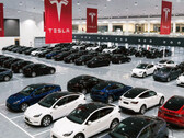 O centro de entrega em Fremont (imagem: Tesla)