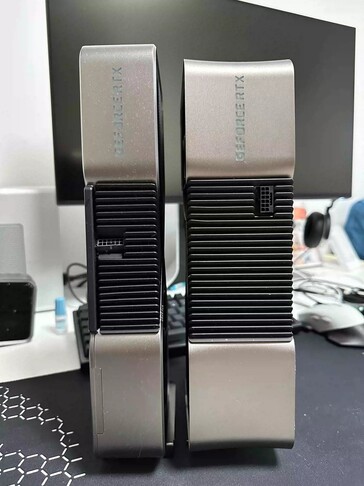 Design do cooler da Nvidia Titan Ada (imagem via @ExperteVallah)