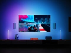 O novo aplicativo Yeelight TV transforma sua TV Samsung em um show de luzes imersivo. (Fonte da imagem: Yeelight)