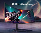 O preço do UltraGear OLED 45GS96QB é igual ao de seu irmão, apesar de conter E/S aprimorada. (Fonte da imagem: LG)