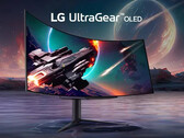 O preço do UltraGear OLED 45GS96QB é igual ao de seu irmão, apesar de conter E/S aprimorada. (Fonte da imagem: LG)