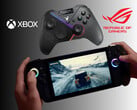 PC para jogos portátil Asus ROG Xbox Ally X e controle ROG Raikiri Pro (Fonte da imagem: Xbox Gaming, Asus, com edições)
