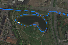 GPS test: Garmin Edge 500 - Lake