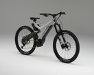 A bicicleta elétrica conceitual Honda e-MTB tem um quadro incomum com um braço oscilante (Fonte da imagem: Honda)