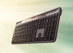 O Logitech K980 carrega via energia solar, mesmo sem luz solar direta (Fonte da imagem: Logitech)